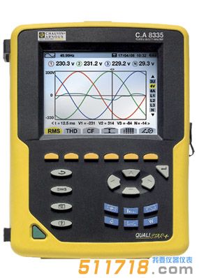 法國CA CA8335三相電能質(zhì)量分析儀