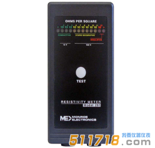 美國(guó)MONROE 291表面電阻率測(cè)試儀