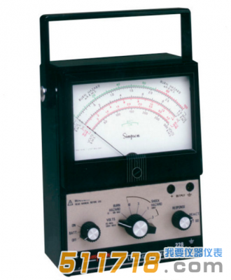 美國(guó)Simpson 228交流/直流泄漏電流測(cè)試儀