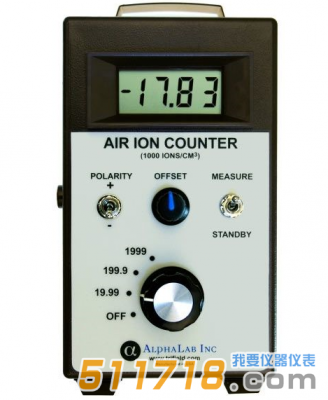 美國(guó)AlphaLab AIC1000負(fù)離子濃度檢測(cè)儀