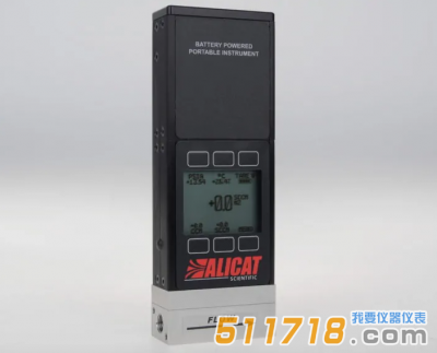 美國(guó)ALICAT MBQ系列便攜式高壓氣體質(zhì)量流量計(jì)
