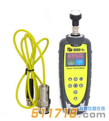 美國TPI 9080手持分體式帶藍牙功能數(shù)字測振儀