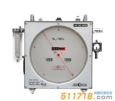 日本品川 W-NK-2A濕式氣體流量計