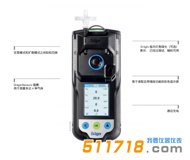 德國Drager X-am3500復(fù)合氣體檢測儀.png 德國Drager X-am3500復(fù)合氣體檢測儀.png